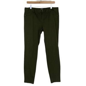 Soho New York & Company Green Stretch Pants Sz 12